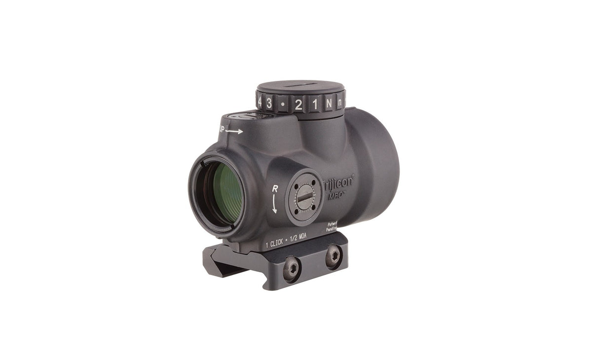 Trijicon - MRO® 1x25 Green Dot Sight 2.0 MOA Adjustable Green Dot, Low Mount