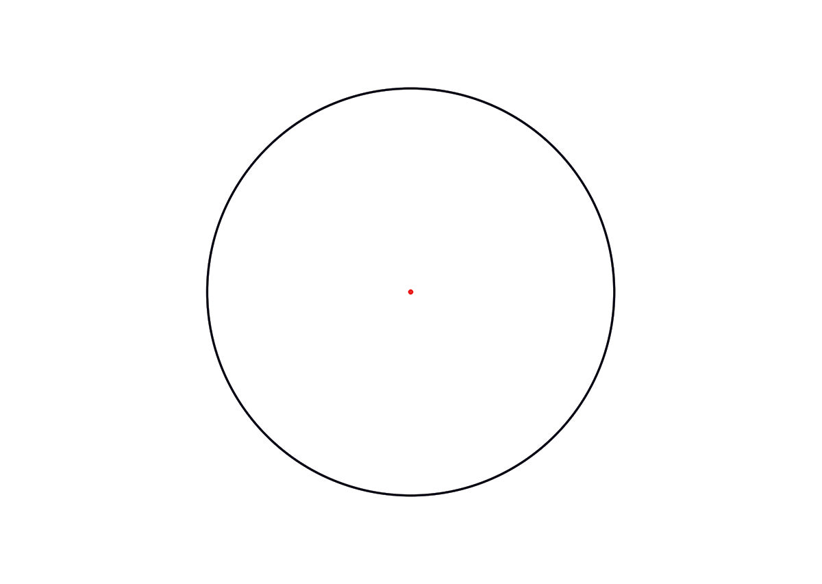 Trijicon - MRO® HD 1x25 Red Dot Sight Adjustable 68 MOA Reticle with a 2.0 MOA Dot, Low Mount