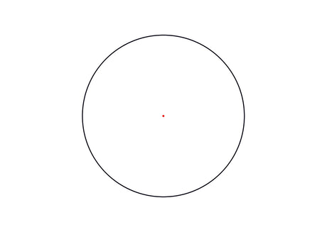 Trijicon - MRO® HD 1x25 Red Dot Sight Adjustable 68 MOA Reticle with a 2.0 MOA Dot, Full Cowitness Mount
