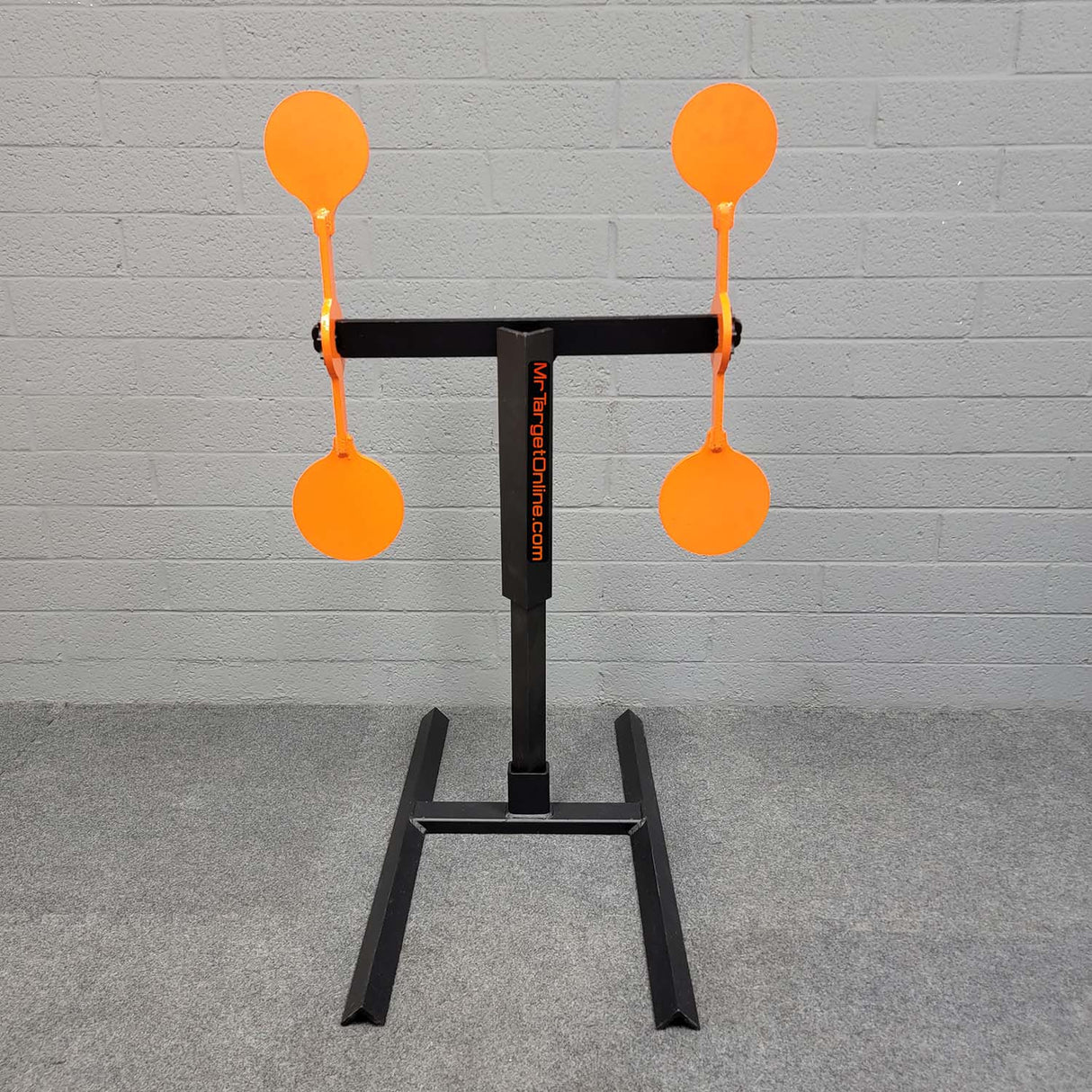 Mr. Target - Dual Spinner – Armored Steel Reactive Shooting Target