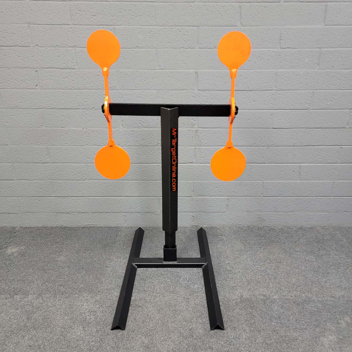 Mr. Target - Dual Spinner – Armored Steel Reactive Shooting Target