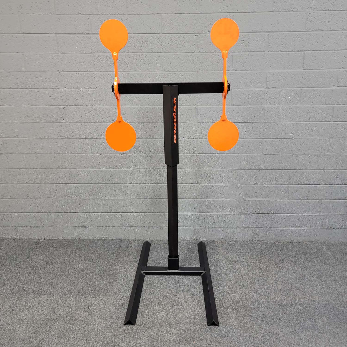 Mr. Target - Dual Spinner – Armored Steel Reactive Shooting Target