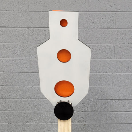 Mr. Target - F CLASS – Armored Steel Reactive Shooting Target