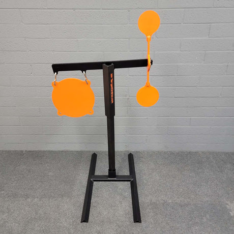 Mr. Target - Spinner Gong Combo – Armored Steel Reactive Shooting Target