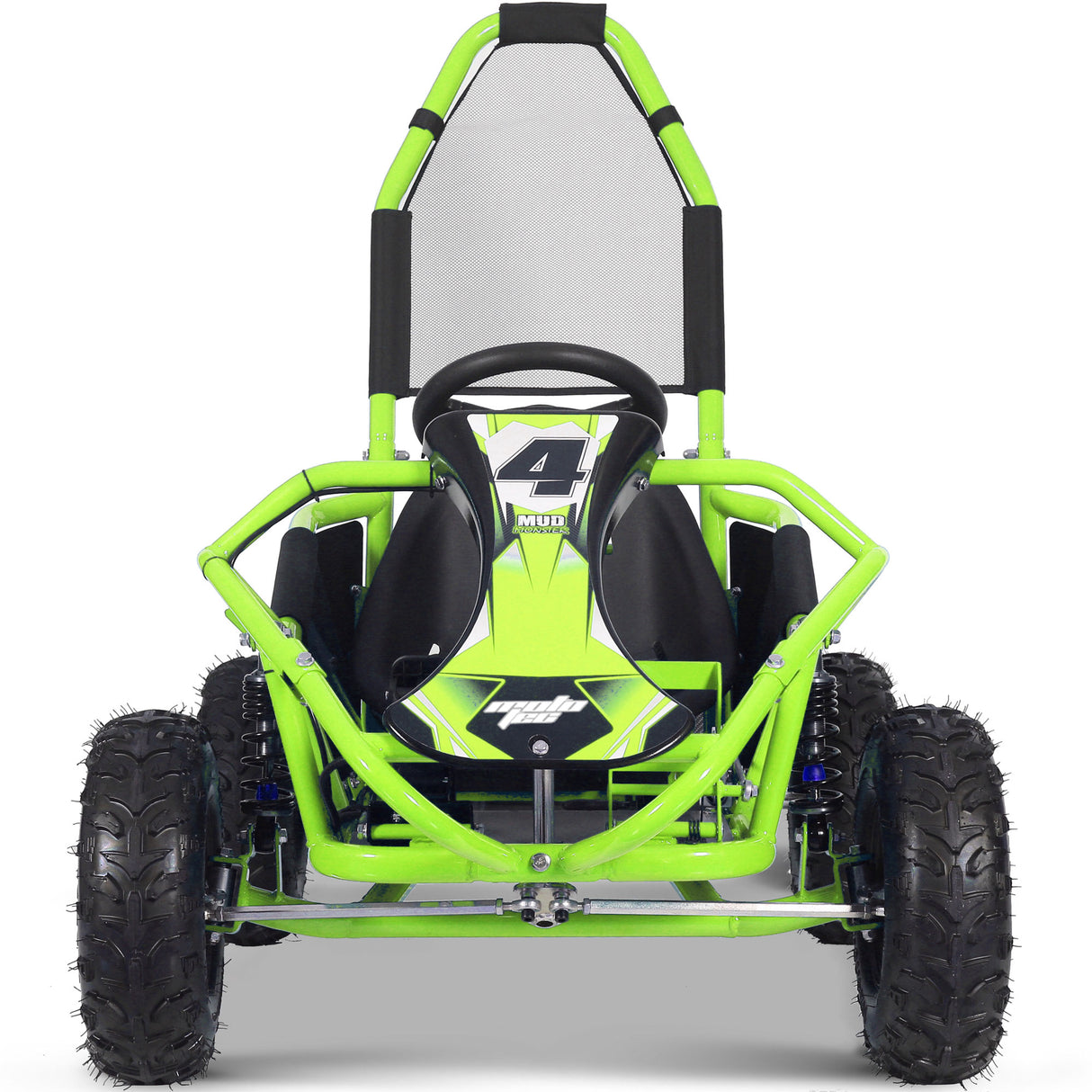 MotoTec - Mud Monster Kids Electric 48v 1000w Go Kart Full Suspension, Various Colors