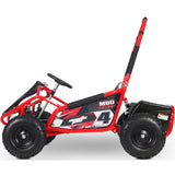 MotoTec - Mud Monster Kids Electric 48v 1000w Go Kart Full Suspension, Various Colors