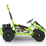 MotoTec Mud Monster Kids Gas Powered 98cc Go Kart Full Suspension, Various Colors