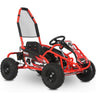 MotoTec Mud Monster Kids Gas Powered 98cc Go Kart Full Suspension, Various Colors