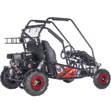 MotoTec Mud Monster XL 212cc 2 Seat Go Kart Full Suspension, Various Colors