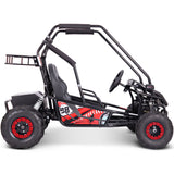 MotoTec Mud Monster XL 60v 2000w Electric Go Kart Full Suspension, Various Colors