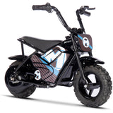 MotoTec - 24v 250w Electric Powered Mini Bike, Black