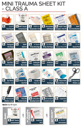 North American Rescue – Mini Trauma Sheet Kit Class A