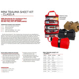 North American Rescue – Mini Trauma Sheet Kit Class A