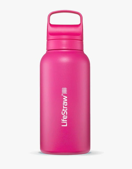 LifeStraw - Go Series Stainless Steel 1L — Orchid Pink
