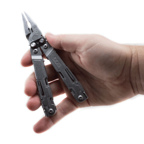 SOG - PowerAccess, 18 Tool Multi-Tool, Silver, Includes Nylon Sheath