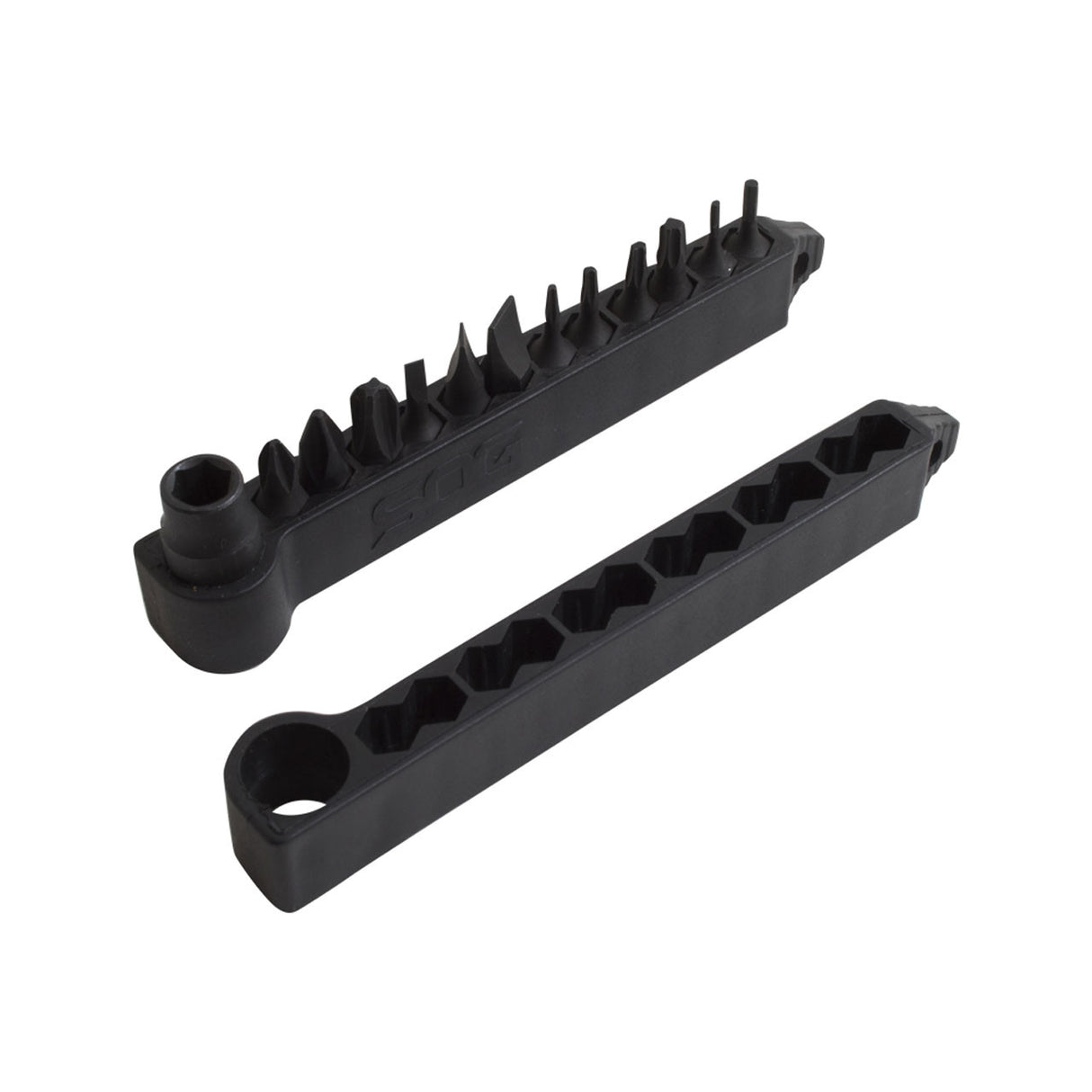 SOG - PowerAccess, Deluxe, 21 Tool Multi-Tool, 40 Stainless Steel, Black Oxide Finish, Includes Nylon Sheath and 12 Piece Hex Bit Kit