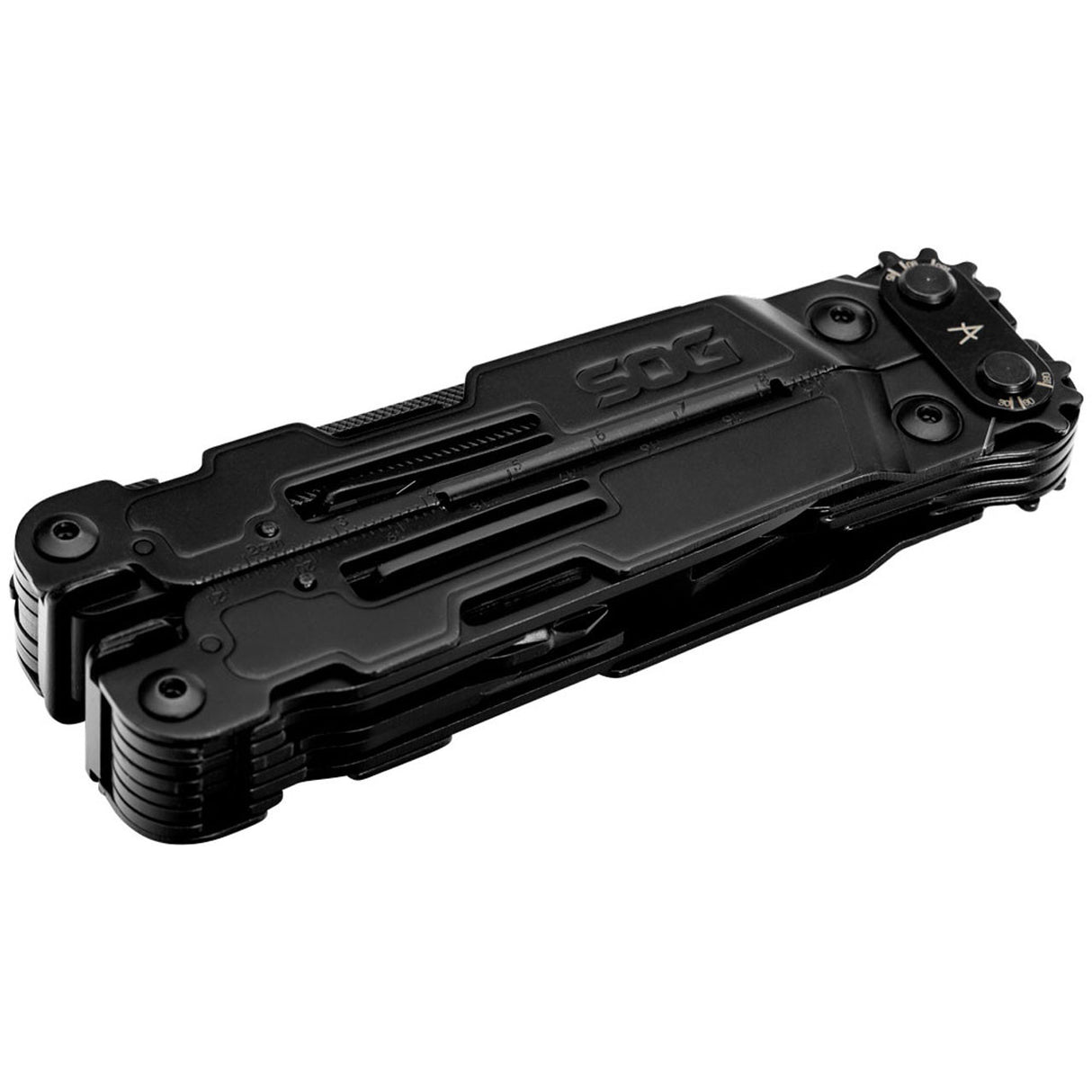 SOG - PowerAccess Deluxe, 21 Tool Multi-Tool, Stainless Steel, Black Oxide Finish, Black