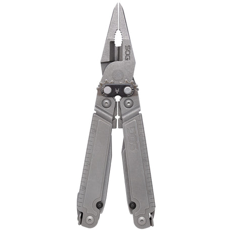 SOG - PowerAccess, 21 Tool Multi-Tool, 5Cr15MoV Steel, Stonewash Finish, Silver