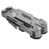 SOG - PowerLitre, 18 Tool Multi-Tool, Stainless Steel, Stonewashed Finish, Silver