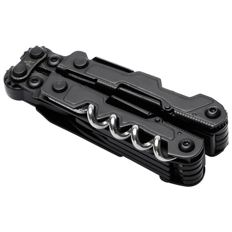 SOG - PowerLitre, 18 Tool Multi-Tool, Stainless Steel, Black Oxide Finish