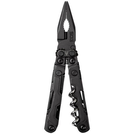 SOG - PowerLitre, 18 Tool Multi-Tool, Stainless Steel, Black Oxide Finish