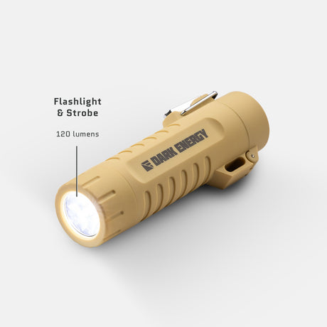 Dark Energy - Plasma Lighter — Desert Tan (3)
