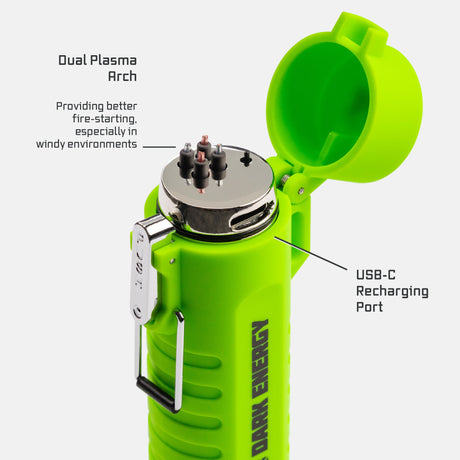 Dark Energy - Plasma Lighter — Yellow Green (2)