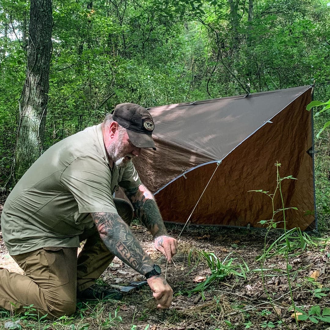 Pathfinder - Nylon Tarp, Earth Brown