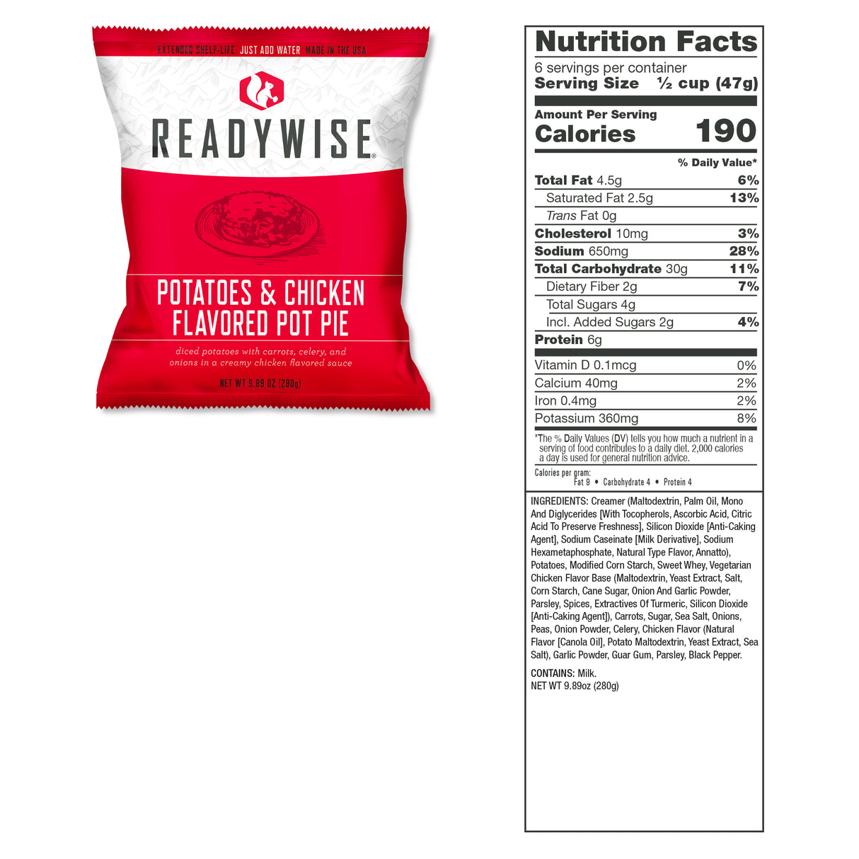 ReadyWise - 7-Day Emergency Food Supply Ready Grab Bag