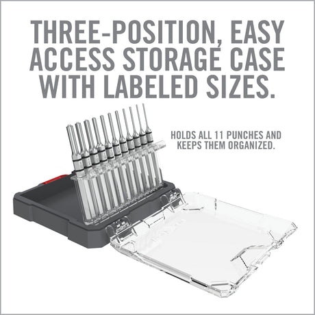 Real Avid - ACCU-PUNCH® 11-Piece Roll Pin Punch Set