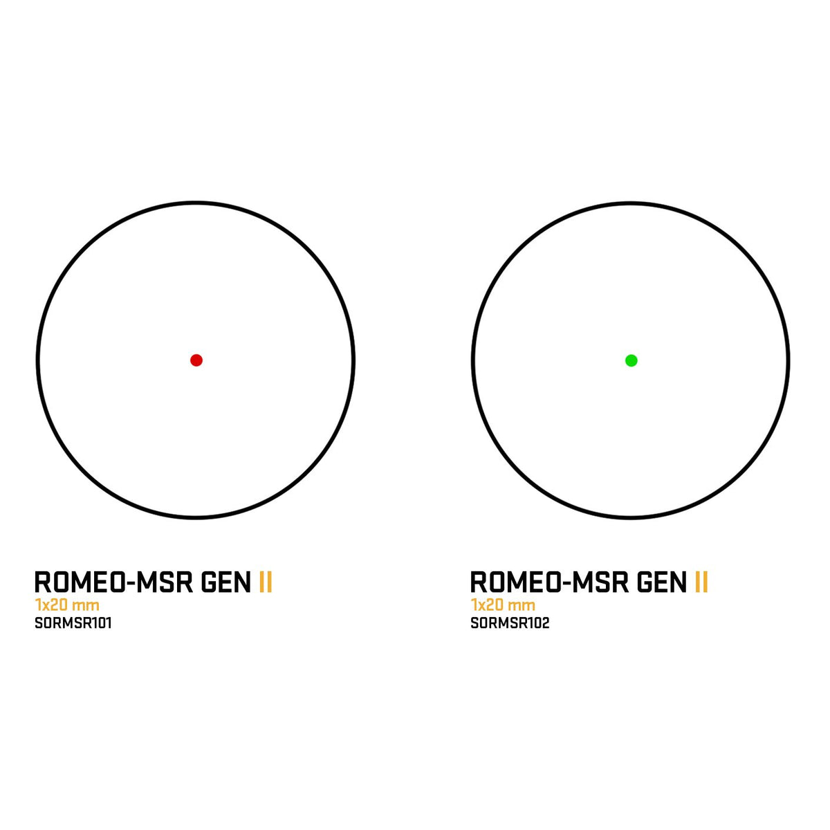 Sig Sauer - ROMEO-MSR GEN II Dot Optic, Red/Green Reticle — view 6