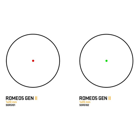 Sig Sauer - ROMEO5 GEN II 1x20mm 2 MOA, Red or Green Dot — view 6