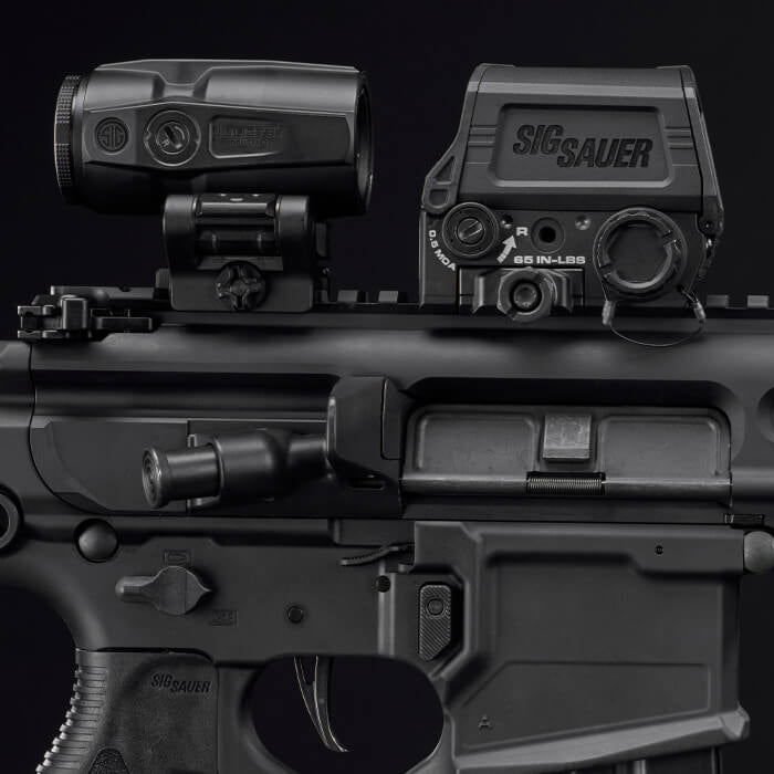 Sig Sauer – ROMEO8T-AMR Red Dot & JULIET3T-AMR 3X Magnifier Combo