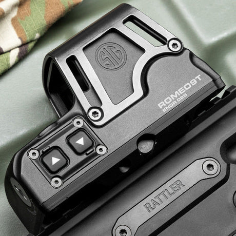 SIG ROMEO9T DUAL RETICLE W/SHRD BLK