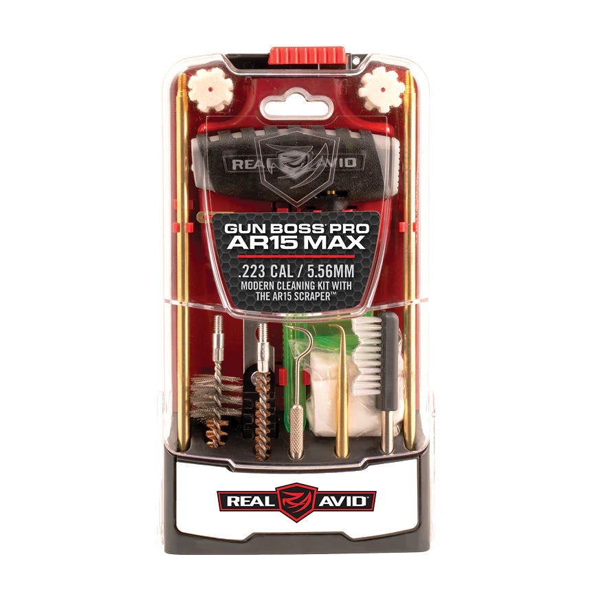 Real Avid – Gun Boss Pro AR15 MAX Cleaning Kit (.223/5.56mm)