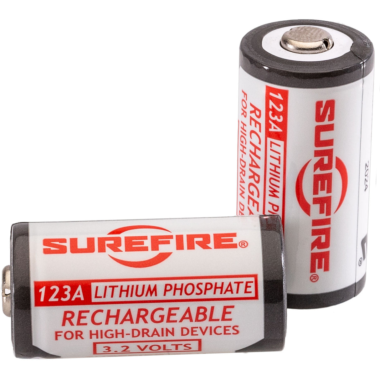 SureFire - SFLFP123 Lithium Iron Phosphate Rechargeable Batteries & Charger