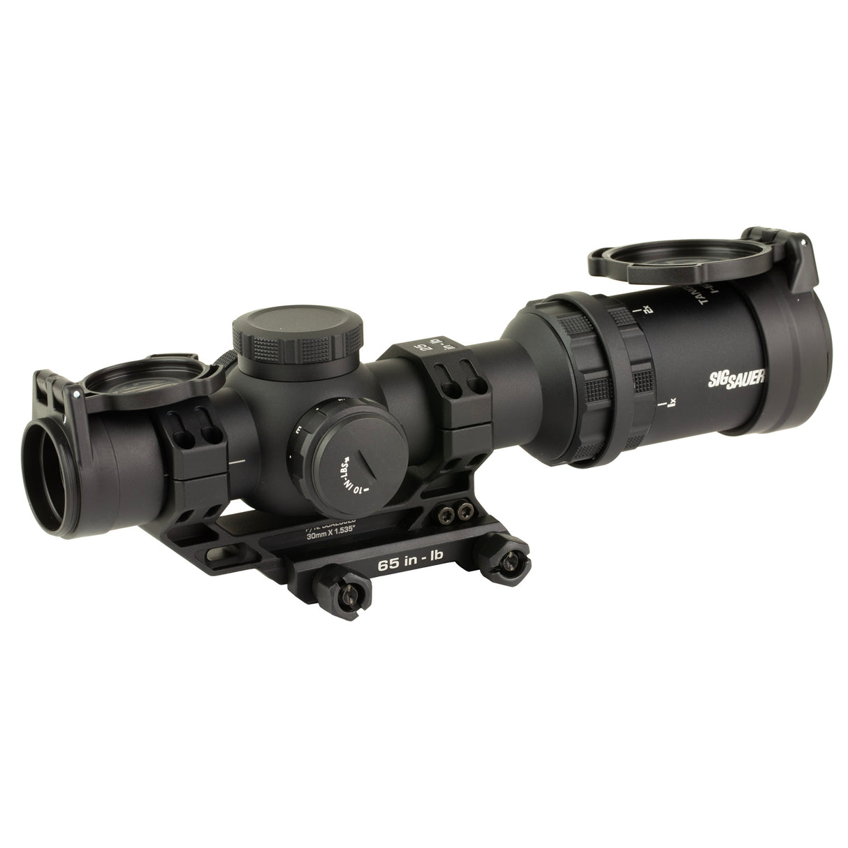 Sig Sauer – TANGO-MSR Compact 1-6x24 Rifle Scope w/ ROMEO1 Red Dot & Mount