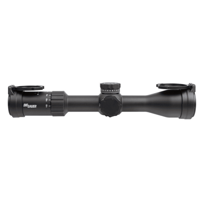 SIG SAUER - WHISKEY4 3-12x44 SFP Illuminated Zero Stop Scope