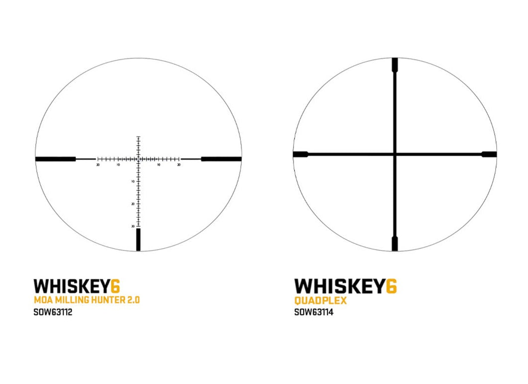 Sig Sauer – WHISKEY6 3-18x44mm SFP Multi-Lock Zero Stop