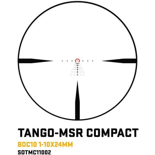 Sig Sauer – TANGO-MSR Compact 1-10x24 FFP LPVO w/ Mount