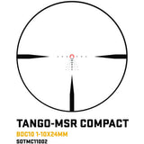 Sig Sauer – TANGO-MSR Compact 1-10x24 FFP LPVO w/ Mount