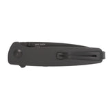 SOG - Twitch III, Folding Knife, 3.1" Drop Point Straight Edge, Titanium Nitride Finish, Black