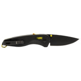 SOG - Aegis AT, 3.13" Folding Knife, Drop Point Straight Edge, Glass Reinforced Nylon Handle, Black + Moss