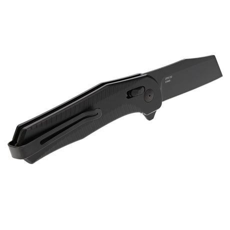 SOG - Diverge XR, 3" Sheepsfoot Straight Edge, Black + Black, PVD Finish