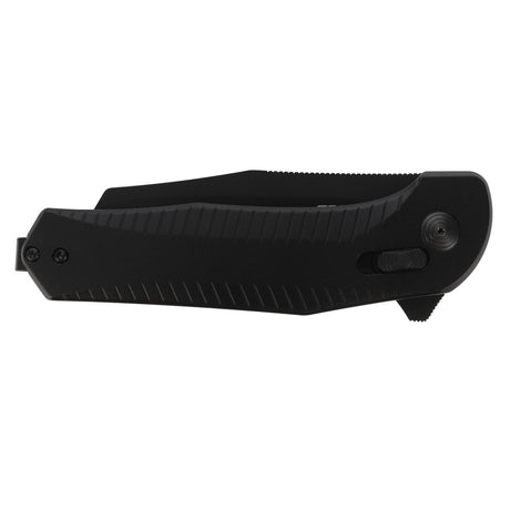 SOG - Diverge XR, 3" Sheepsfoot Straight Edge, Black + Black, PVD Finish