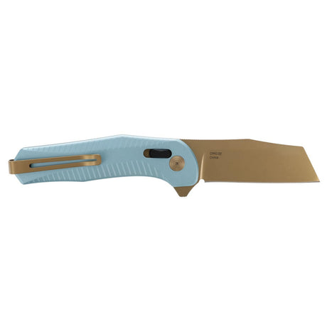 SOG - Diverge XR, 3" Sheepsfoot Straight Edge, Forest Green + Black, PVD Finish