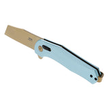 SOG - Diverge XR, 3" Sheepsfoot Straight Edge, Forest Green + Black, PVD Finish