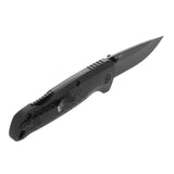 SOG - Adventurer LB, Folding Knife, 3 Drop Point Straight Edge, Glass Reinforced Nylon Handle, Blackout