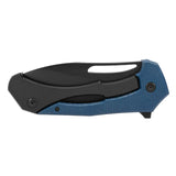 SOG - Bulwark FL, Folding Knife, 3" Drop Point Straight Edge, Micarta Handle Blue