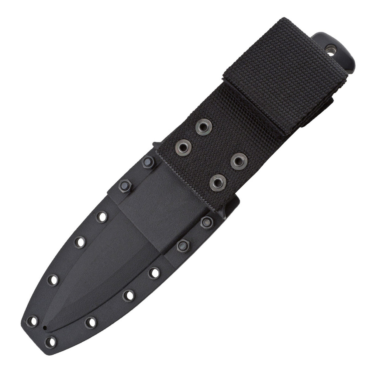 SOG - Seal Pup, Elite, Fixed Blade Knife, 4.85" Clip Point Partially Serrated Edge, Black, Includes Kydex Sheath